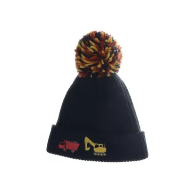 Pompon muts (Blauw) van Pusblu Acryl, Polyester
