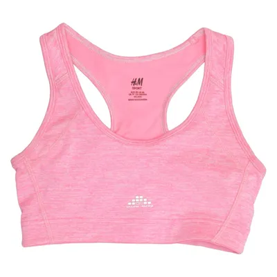Sport-bh (Roze, Grijs) van H&M Sport Elastaan, Polyester