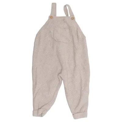 Salopette (Beige) de Zara Coton, Lin, Lyocell, Polyamide