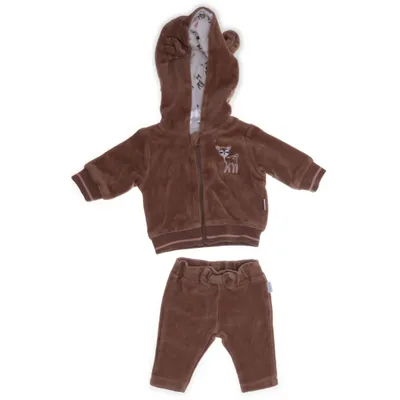 Mjukisset (Brun) från Little One Bomull, Polyester