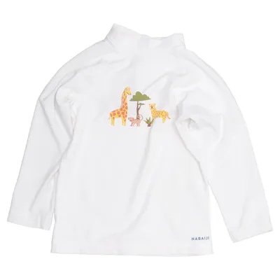 Zwemshirt (Wit, Meerkleurig) van Nabaiji