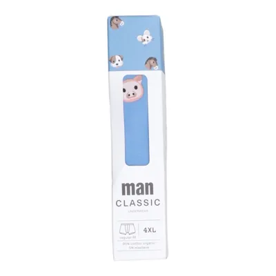 Kalsonger (Blå) från Classic Man Elastan, Ekologisk bomull