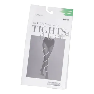 Collants en nylon (40 DEN Semi-shiny TIGHTS Daily support) de MyWear Coton, Élasthane, Polyamide