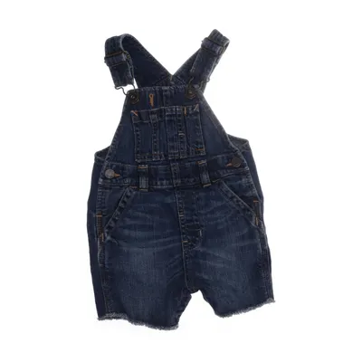 Korte tuinbroek (Blauw) van BabyGap Katoen