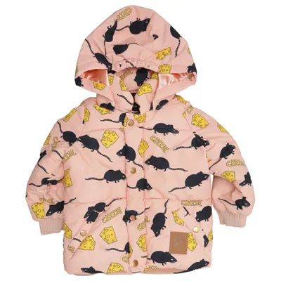 Veste d'hiver (Rose, Noir, Jaune) de Mini Rodini Polyester recyclé