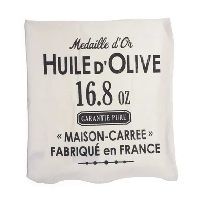 Cushion cover (White) from H&M Organic cotton