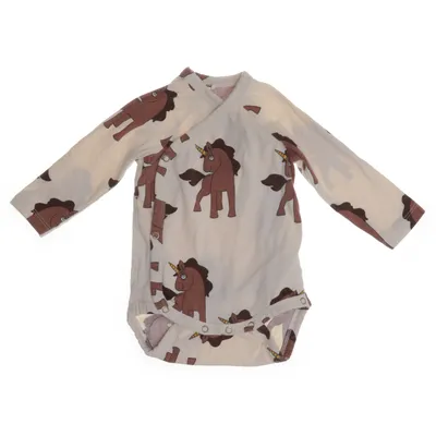 Body (Beige, Brun, Flerfärgad) från Mini Rodini Bomull, Elastan