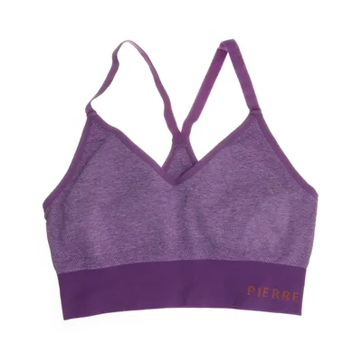 Sport-BH (Lila) från Pierre Robert Elastan, Polyamid, Återvunnen polyester