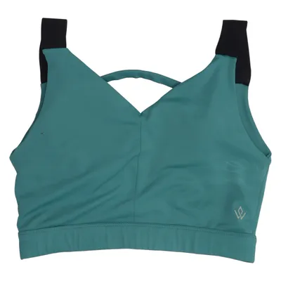Sport-BH (Grün, Schwarz) von Workout Empire Elasthan, Polyester