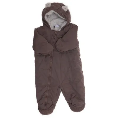 Overall (Bruin) van Lindex Katoen, Polyamide, Polyester