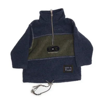 Fleecetröja (Blå, Grön) från European Kids Lindex Polyester, Viskos