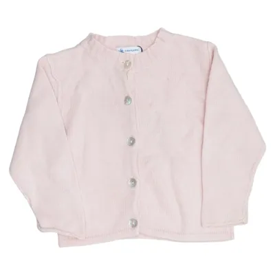 Cardigan (Roze) van Charabia Angora, Kasjmier, Katoen, Polyamide, Viscose