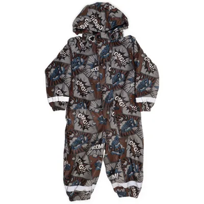 Overall (Bruin, Meerkleurig) van Lindberg Polyester, Polyurethaan