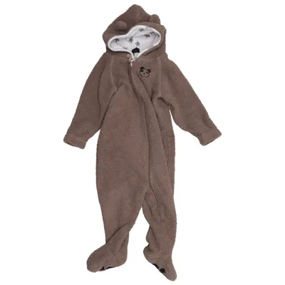 Onesie (Brown) from Baby by Ellos Cotton, Polyester