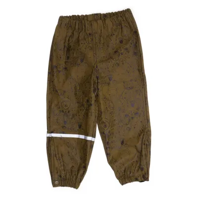 Regenbroek (Groen) van Mikk-line Polyester, Polyurethaan