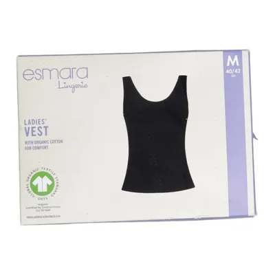 Undershirt (Black) from Esmara Lingerie Cotton, Elastane