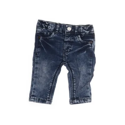Spijkerbroek (Blauw) van Noppies Baby Katoen, Elastaan