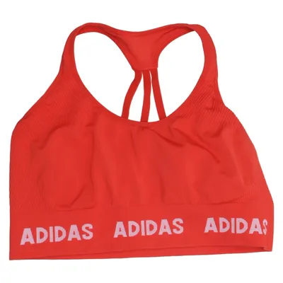 Brassière (Rouge) de Adidas Élasthane, Polyester
