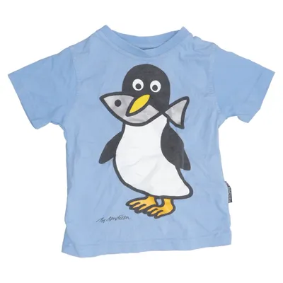 T-shirt (Blue, Multicolored) from Bo Bendixen Cotton