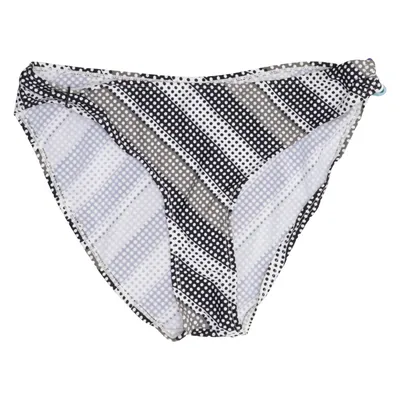 Bikiniunderdel (Sort, Hvid) fra C Stuf Elastan, Polyamid