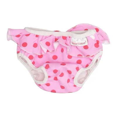 Swimming trunks (Pink, Red) from Imse Vimse Elastane, Polyamide