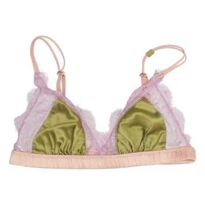 Bralette (Green, Pink) from Love Stories Elastane, Polyamide, Polyester