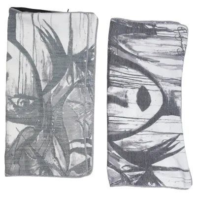 Kuddfodral (Grå, Vit) från Gynning Design Bomull, Polyester