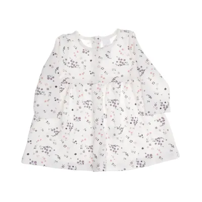 Klänning (Vit, Flerfärgad) från Baby Club by C&A Bomull, Elastan, Polyester