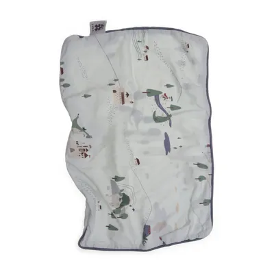 Taie d'oreiller (Blanc, Multicolore) de Sebra