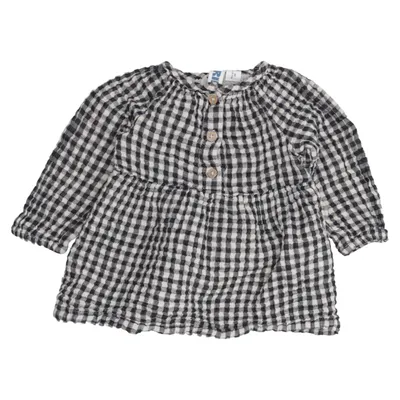 Dress (Black, White) from Rikiki Cotton