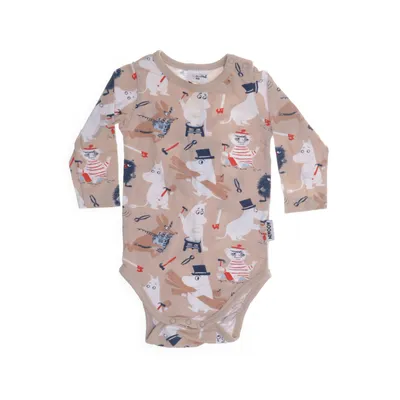Body (Beige, Flerfarvet) fra Moomin Bomuld, Elastan