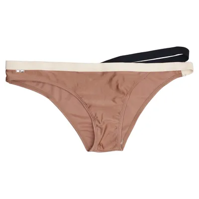 Bikiniunderdel (Brun, Beige, Svart) från Resort Elastan, Polyamid, Polyester