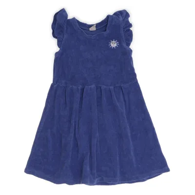 Klänning (Blå) från Uniq Mini Bomull, Polyester