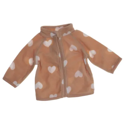 Fleece jas (Beige, Wit) van Ergee