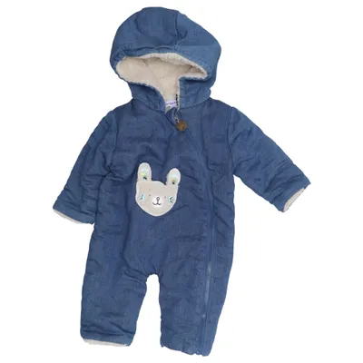Overall (Blå, Beige) från Vertbaudet Bomull, Elastan, Polyester, Viskos
