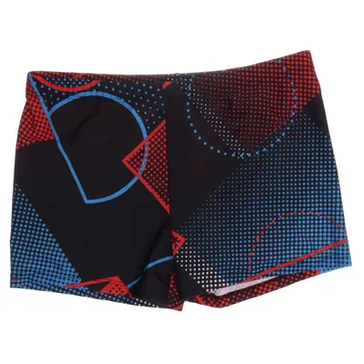 Zwembroek (Blauw, Zwart, Rood) Elastaan, Polyester