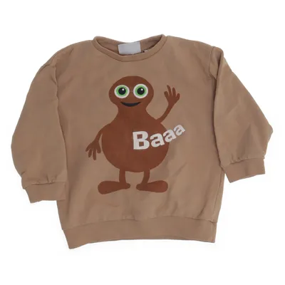 Collegetröja (Beige) från Babblarna x KappAhl Bomull, Elastan