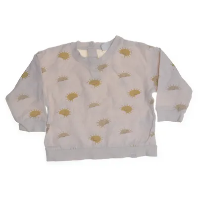 Collegetröja (Beige, Gul) från Lindex Baby Bomull, Elastan