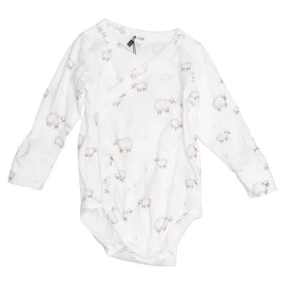 Body (White, Brown) from Newbie by KappAhl Cotton