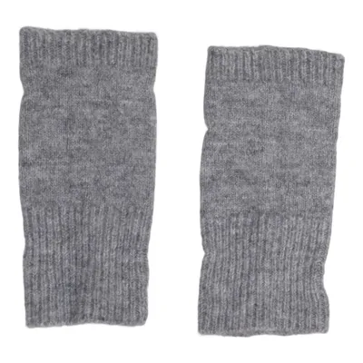 Wrist warmers (Gray) from MyWear Acrylic, Elastane, Polyamide