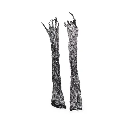 Operahandsker (Sort, Flerfarvet)