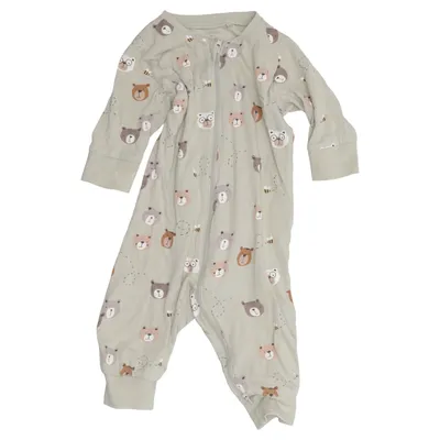 Sparkdräkt (Grön, Flerfärgad) från Lindex Baby Bomull