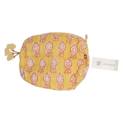 Toilet bag (Yellow, Red) from Anokhi Cotton