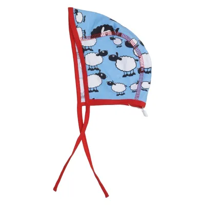 Muts (Blauw, Wit, Rood) van Snoozy Katoen, Elastaan