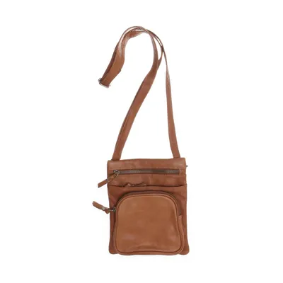 Shoulder-bag (Brown) from Depeche Leather