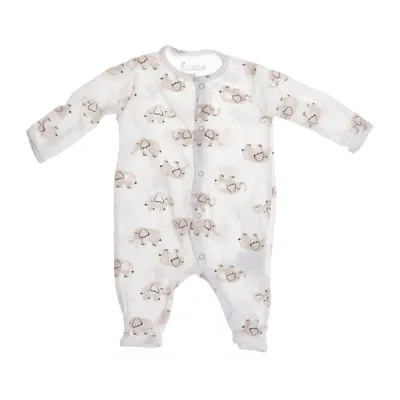 Rompers (White, Beige) from Hoodadoo Organic cotton, Elastane