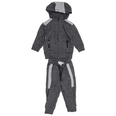 Loungewear (Grå) fra Code Genanvendt bomuld, Genanvendt polyester