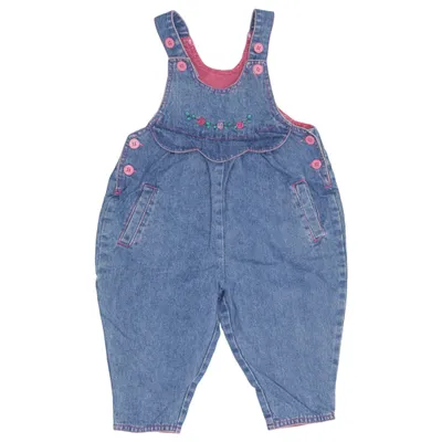 Salopette (Bleu, Rose) de European Kids Lindex Coton
