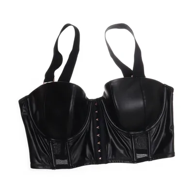 Bustier (Zwart) van Petite Fleur Elastaan, Polyamide, Polyester, Polyurethaan