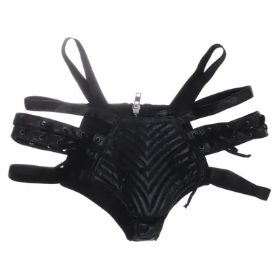 Underwear (Black) from Club Exx Polyurethane, Polyester